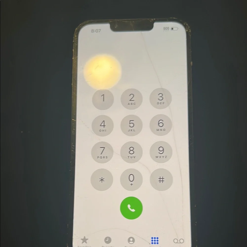 Smartphone with Black Finish